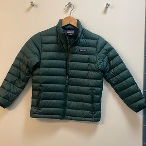 Patagonia Kids Puffer Jacket - Dark Green